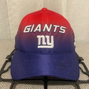 🔥VINTAGE🔥NY Giants ProLine Puma Two Tone Iridescent Velcro Strap Hat.